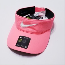 Nike Mujer&apos;s AeroBill Lightweight DRIFIT Adjustable Golf Visor Pink   eb-96168514